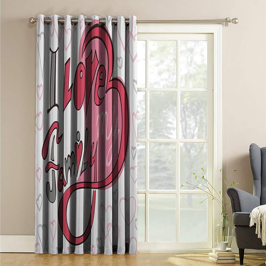 高機能カーテン　ピンク　掃き出し窓用&腰高窓用セット MWD046（掃き出し窓用両開き 幅200x高さ200cm）の通販