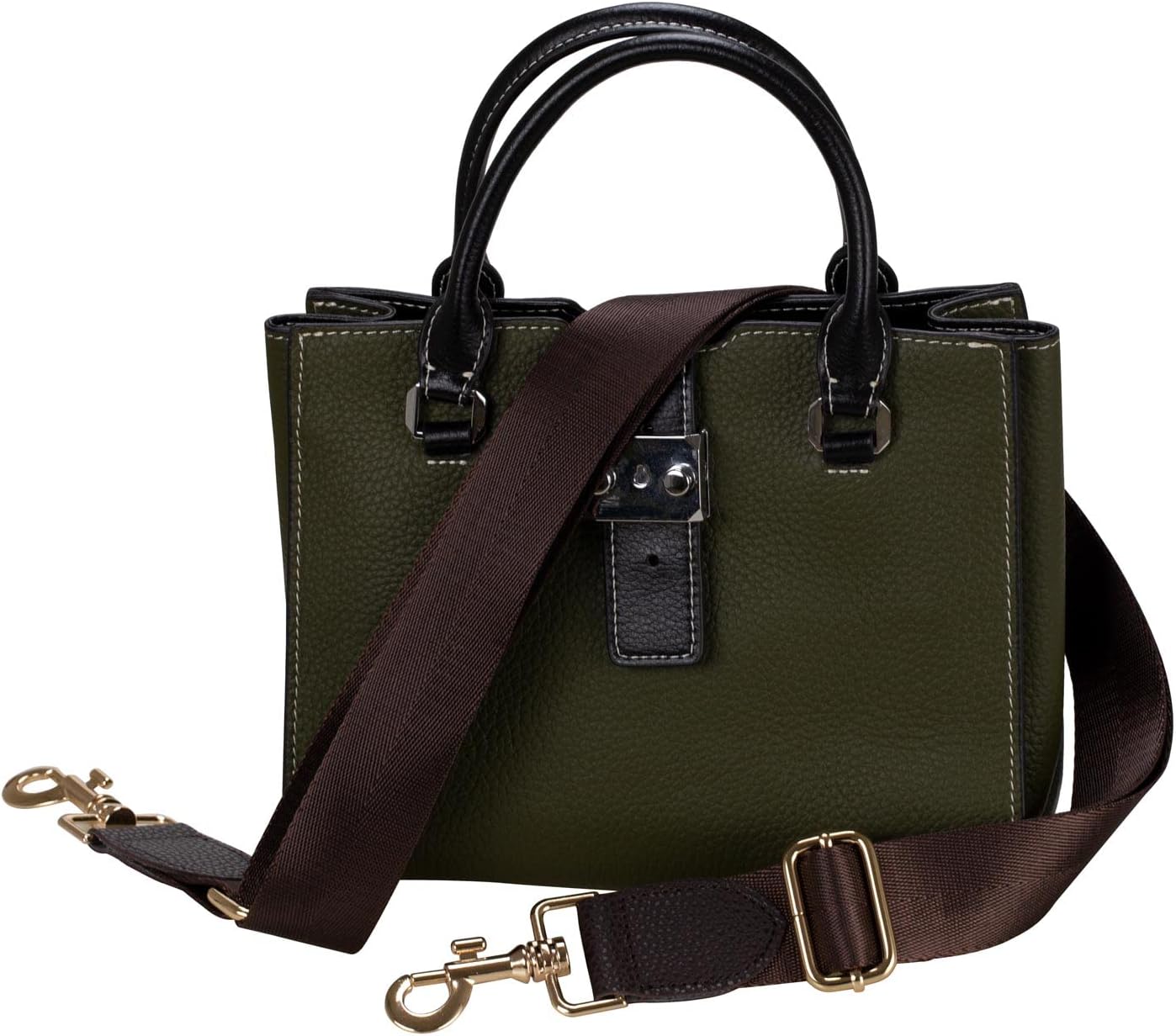 Allzedream Wide Purse Strap Replacement Crossbody Shoulder Bag Adjustable Leather Ends image 3