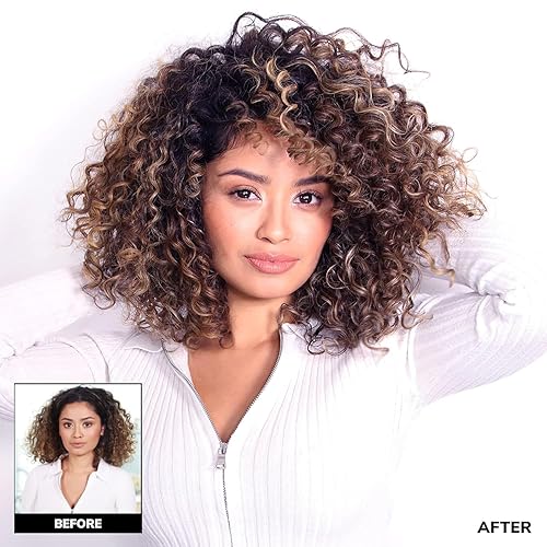 Vista 18 de COLOR WOW Dream Coat para cabello rizado: rizos sin encrespamiento fáciles Spray que aumenta la humedad, fórmula que mejora los rizos