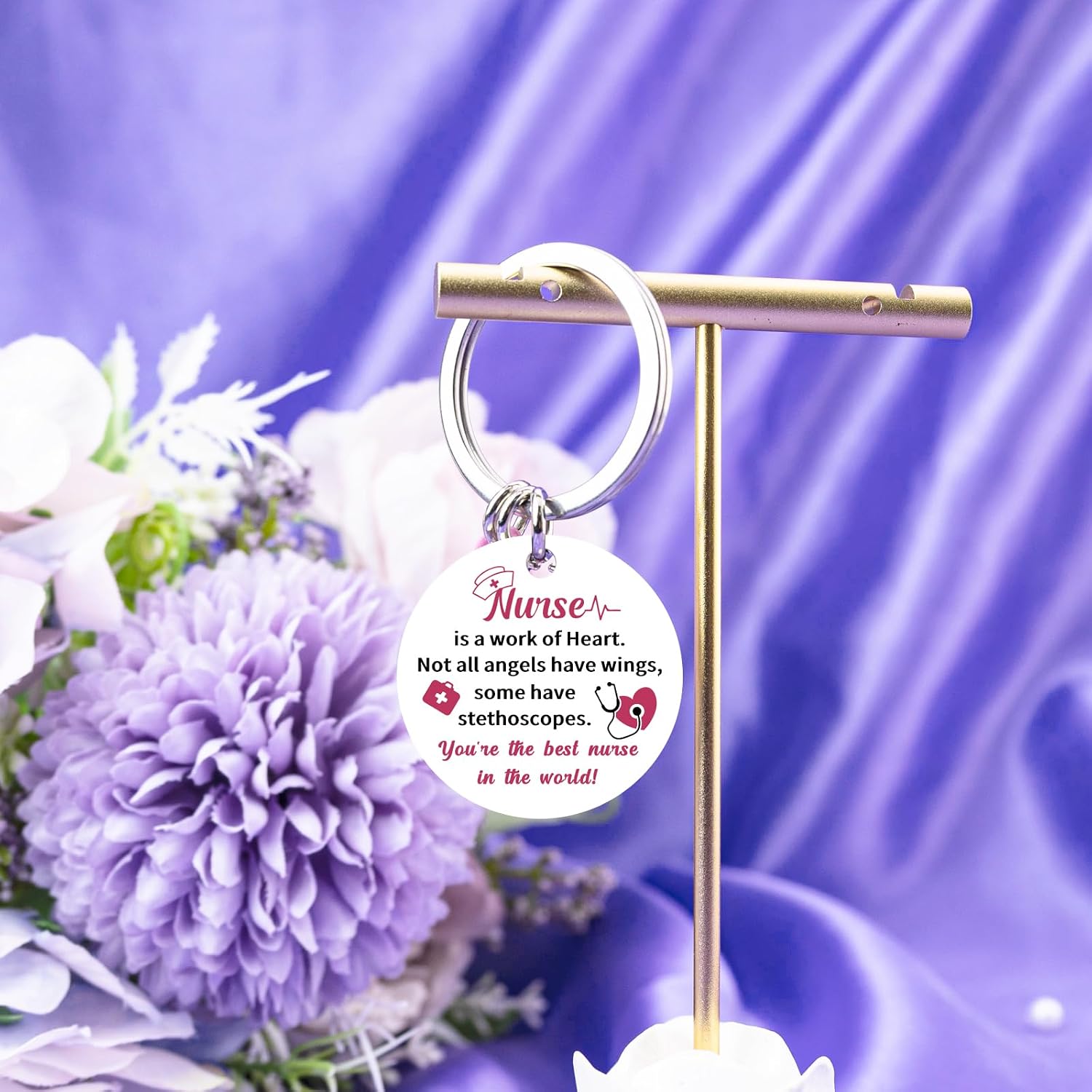 Nursing Week Gifts Nurse Keychain Thoughtful Nurses Appreciation Gifts image 5