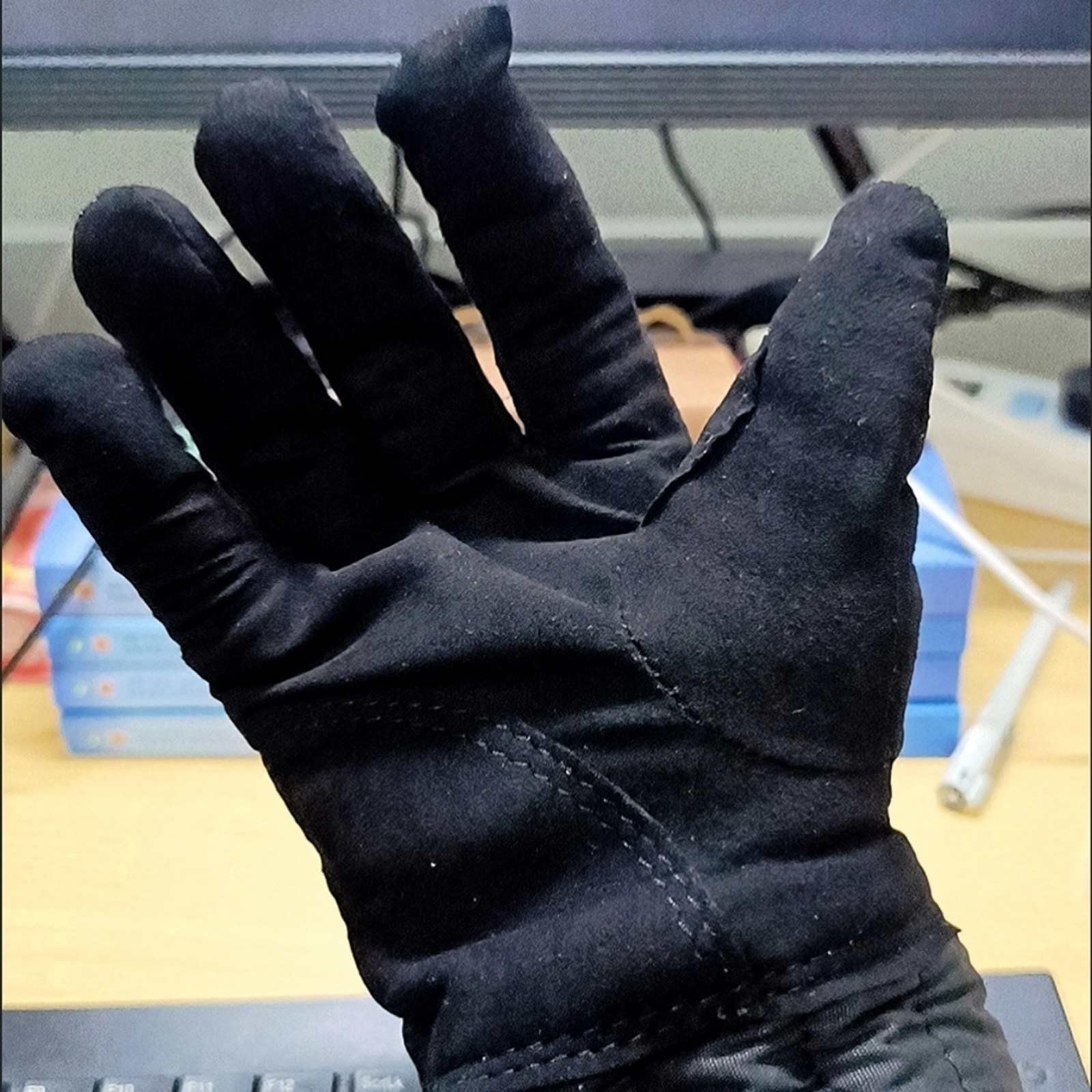 PHATM Handschuhe für Fechttrainer Atmungsaktiv Verschleißfest Fechttrainingsausrüstung für Fechtlehrer