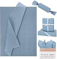Vista 10 de Whaline 100 hojas de papel de seda verde salvia a granel, papel de regalo verde sauce, papel de regalo para manualidades, papel de seda verde