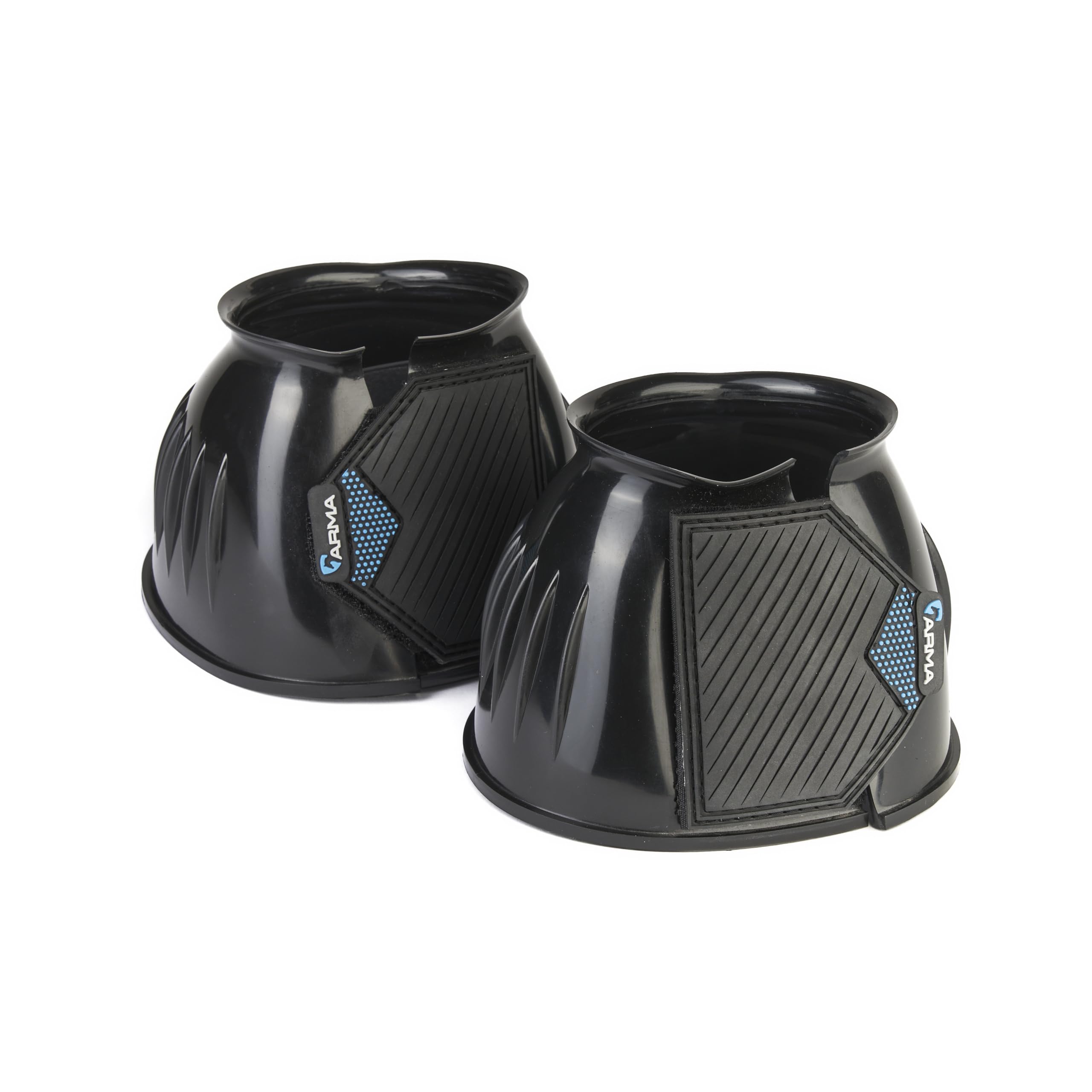Shires ARMA Gloss Over Reach Boots Pony Black
