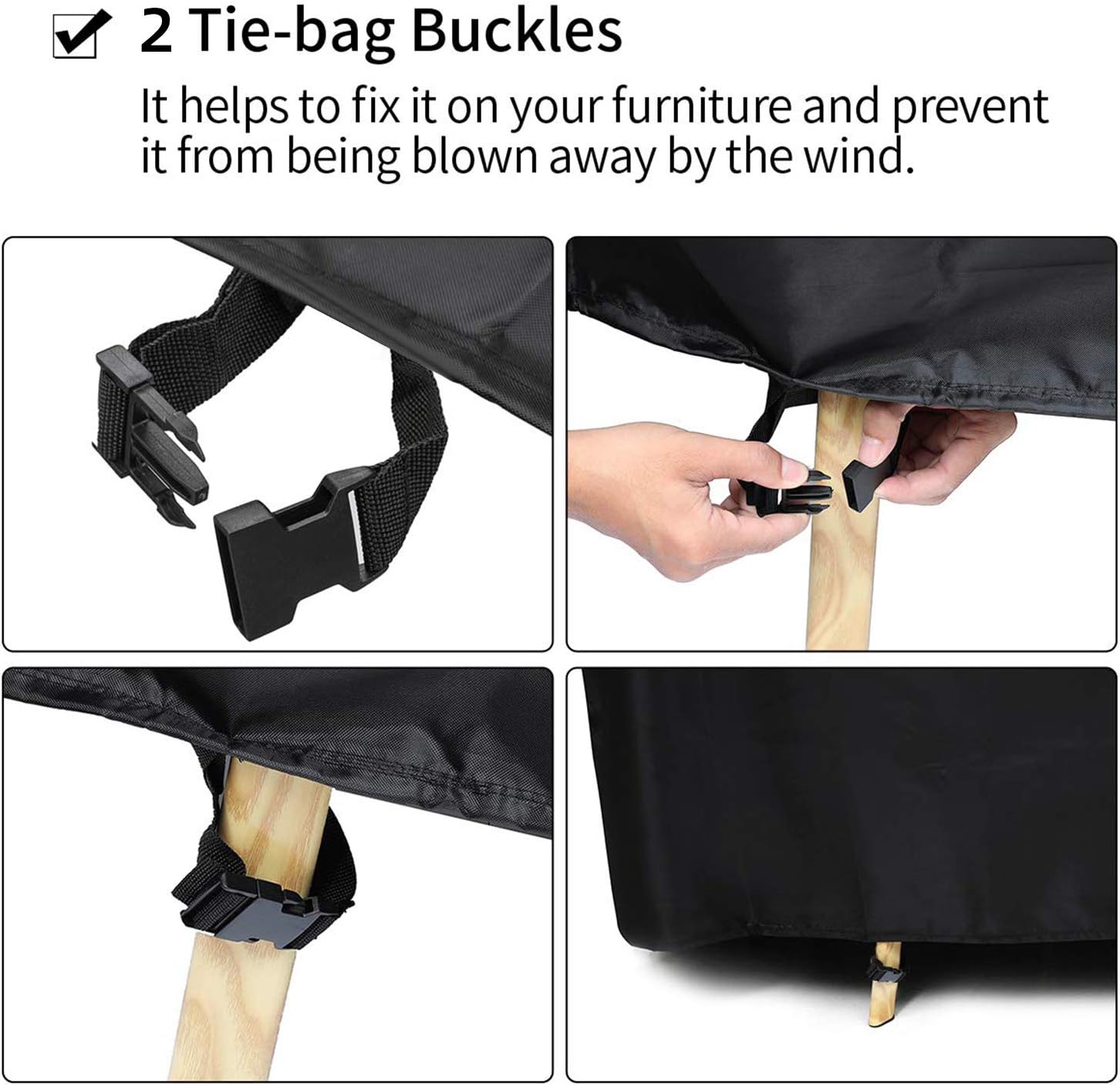 Fuloon Patio Furniture Cover Waterproof Large Outdoor Table Chair Sofa Cover 420D Oxford Cloth for Garden : Patio, Lawn & Garden