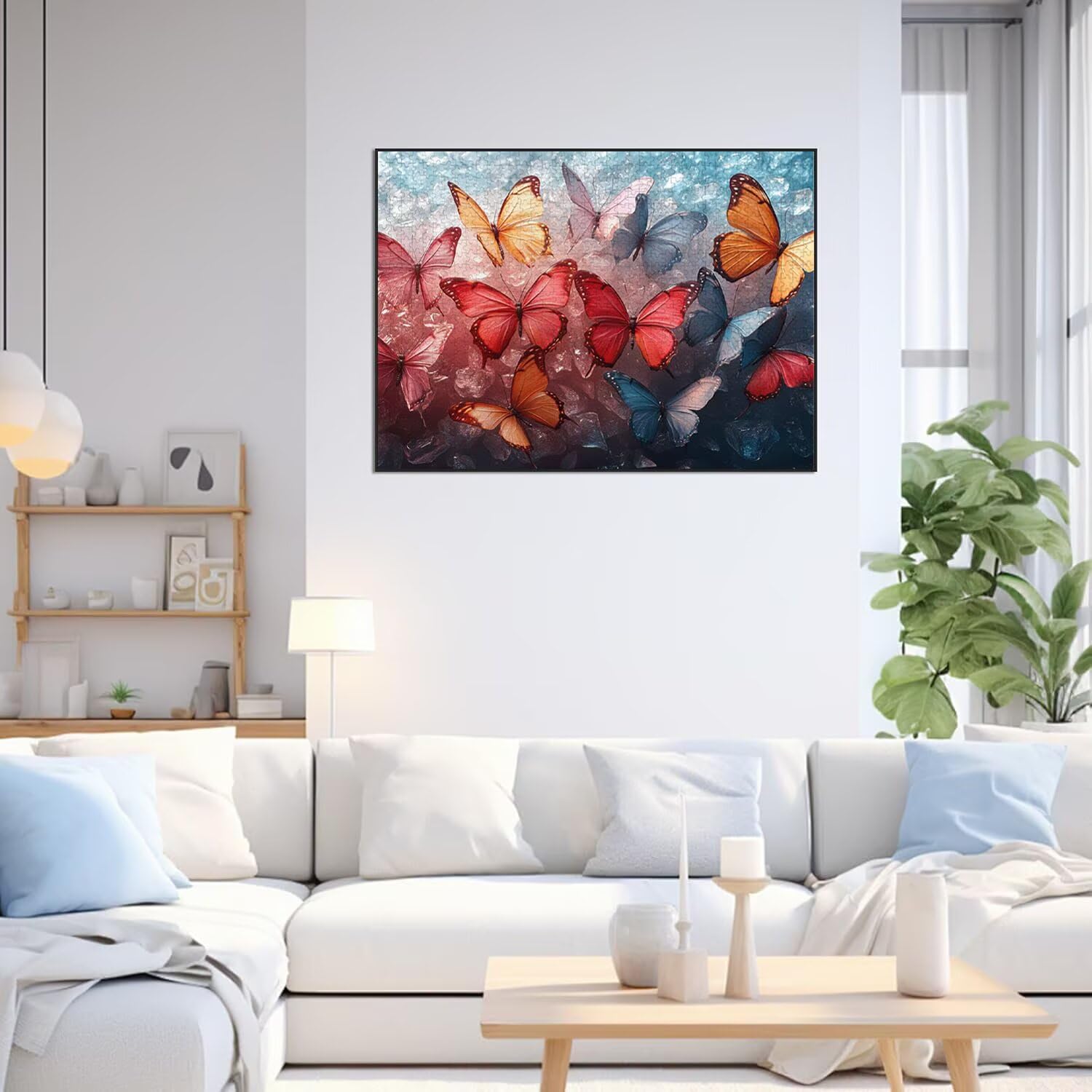 Puzzle 3000 Pezzi farfalla Puzzle Adulti, Gioco Educativo, n-263 | Jigsaw Puzzles Ghiaccio, Impossibile Difficile Sfida, Classici Gioco Familiare, Giochi Divertenti, Idee Regalo