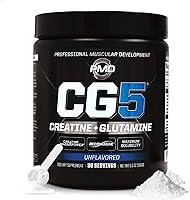 Vista 1 de PMD Sports CG5 Polvo Premium de Creatina y L Glutamina, Recuperación de Energía, Construcción de Músculo Delgado, Aumento del Rendimiento