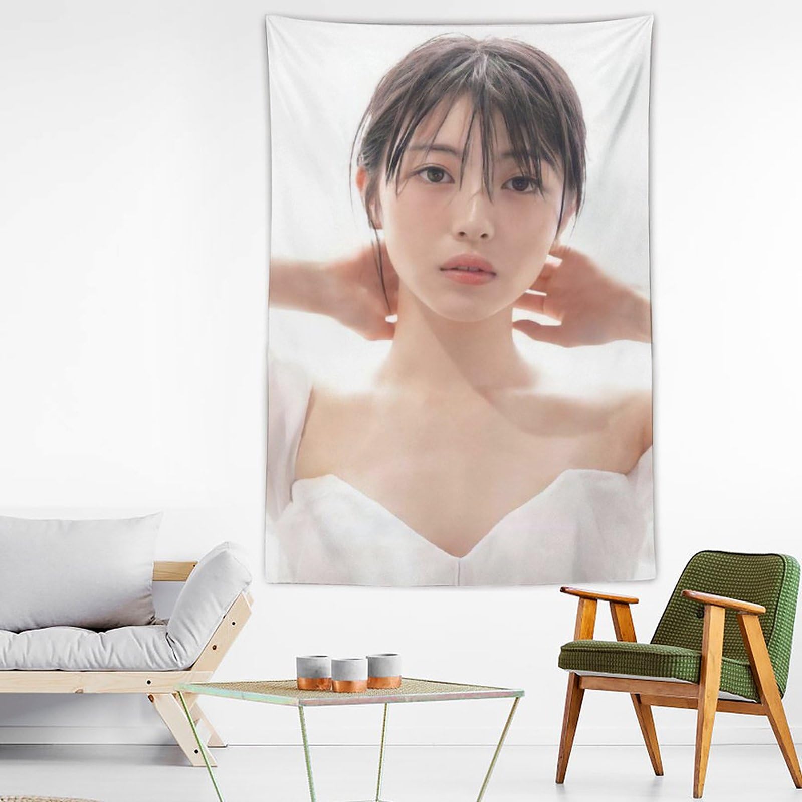 Amazon.co.jp: [Lisianthus] 浜辺美波 タペストリー ポスター 壁飾り 