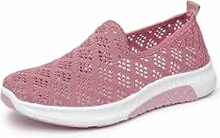Amazon.com: Walking Shoes for Women Breathable Mesh Comfort