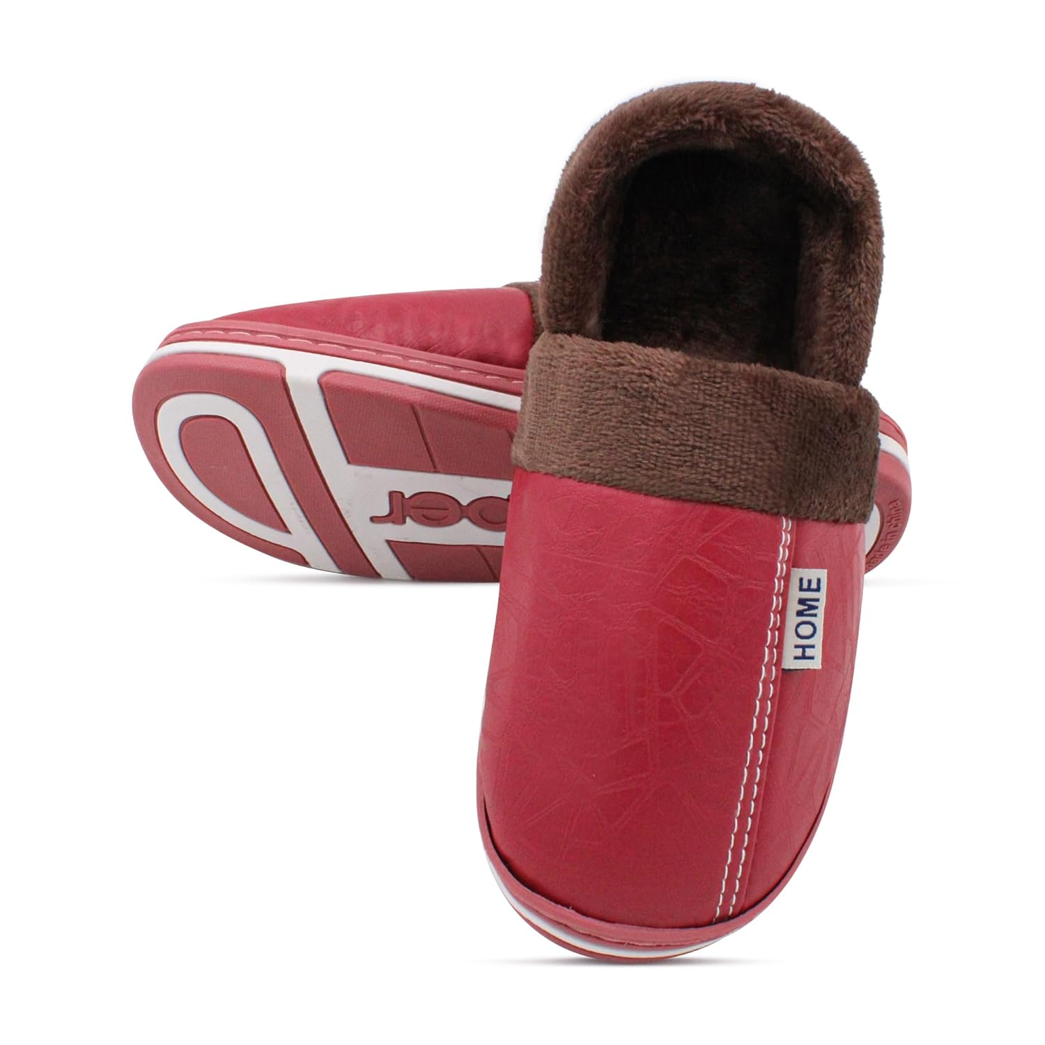 VRITRAZ Soft & Stylish Fur Comfortable | Non-Slip | Lightweight Warm Slipper For Girls and Womens, Winter House Chappal 3 71nFgGleFSL. SL1500