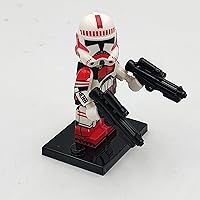 Vista 6 de MOC Space Wars F11-D y Long DC-15 Clone Trooper Blaster Armas de Accesorios Diseñadas para Manos Minifigs (100 piezas)