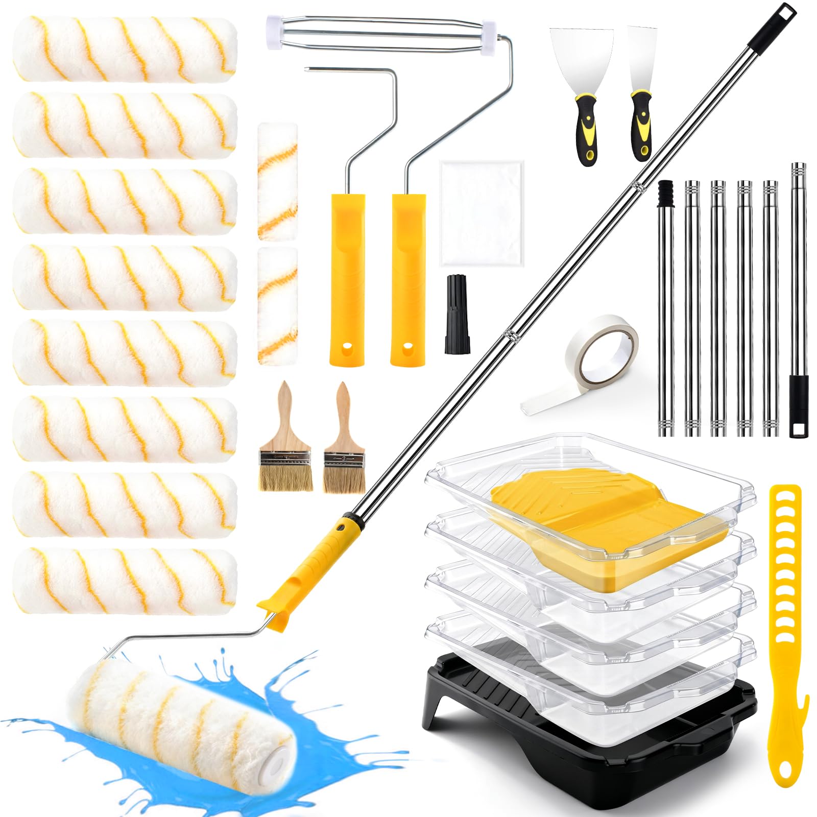 Kit de Peinture Professionnel 30 Pièces