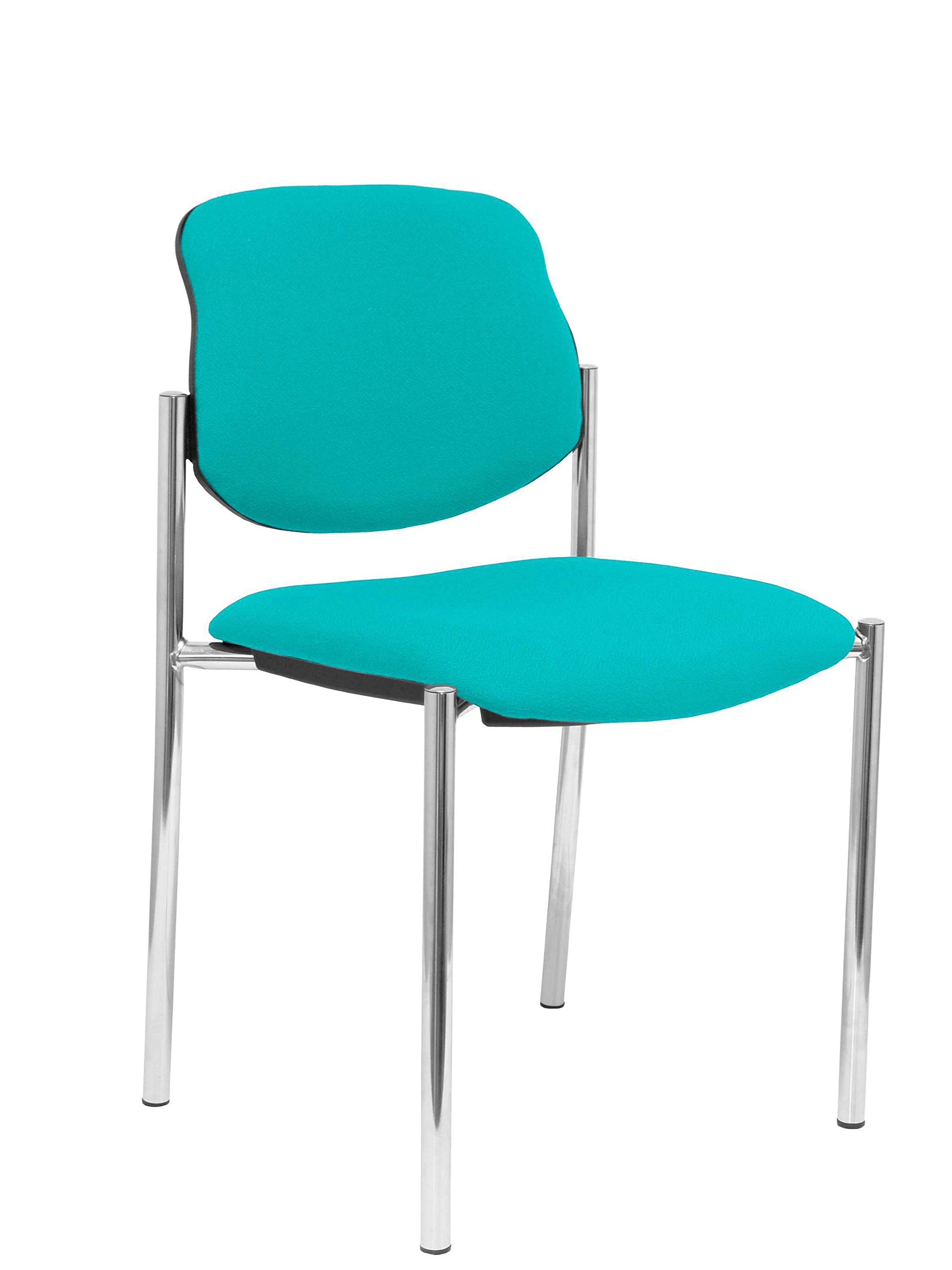 Piqueras Y Crespo (PIQU7) Silla Fija Villalgordo Bali Turquesa chasis Cromo