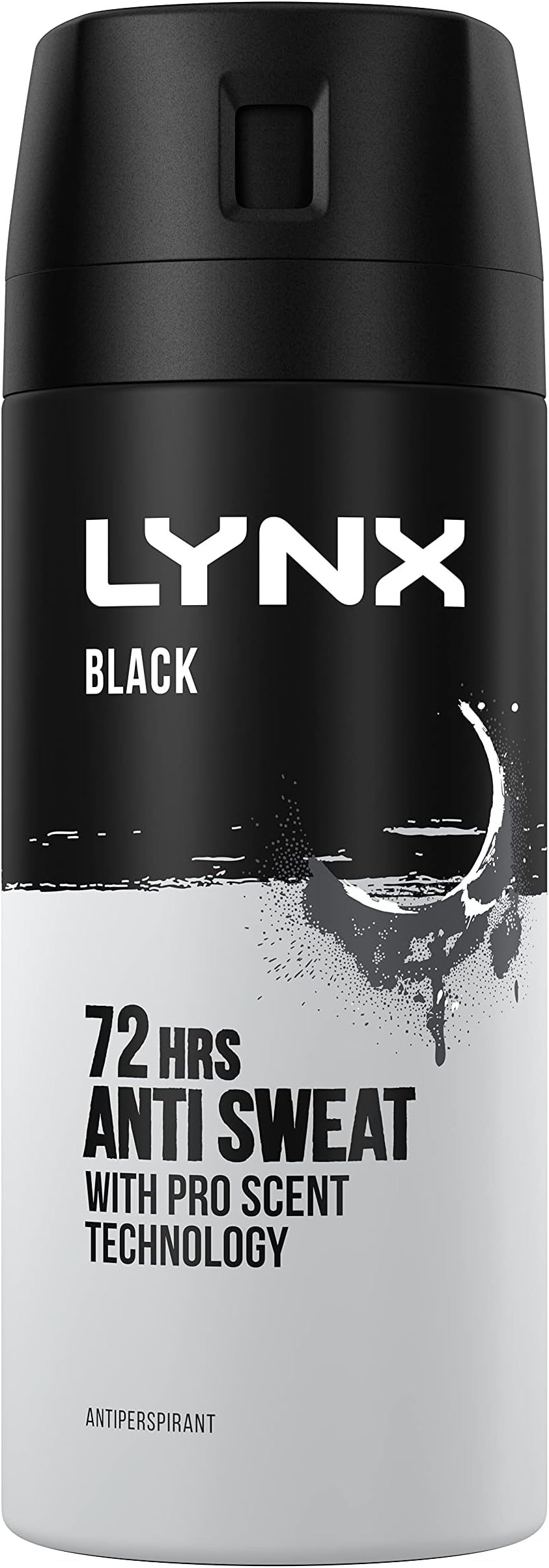 Black 72 Hour Anti-Perspirant Deodorant Spray, 150ml