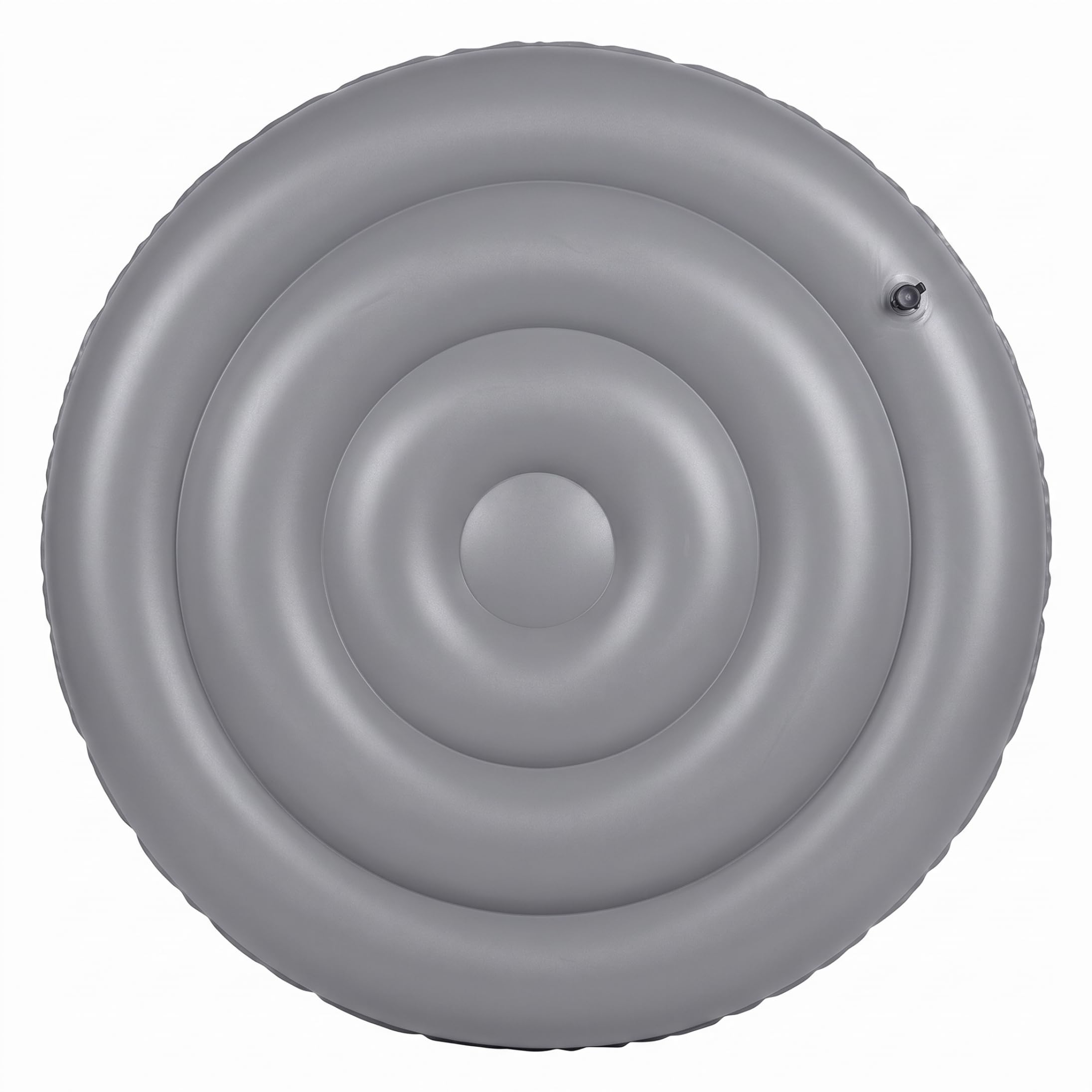 Copertura rotonda per vasca idromassaggio, protezione UV antipolvere per vasca idromassaggio, ricambio grigio, 165 cm / 64.96in