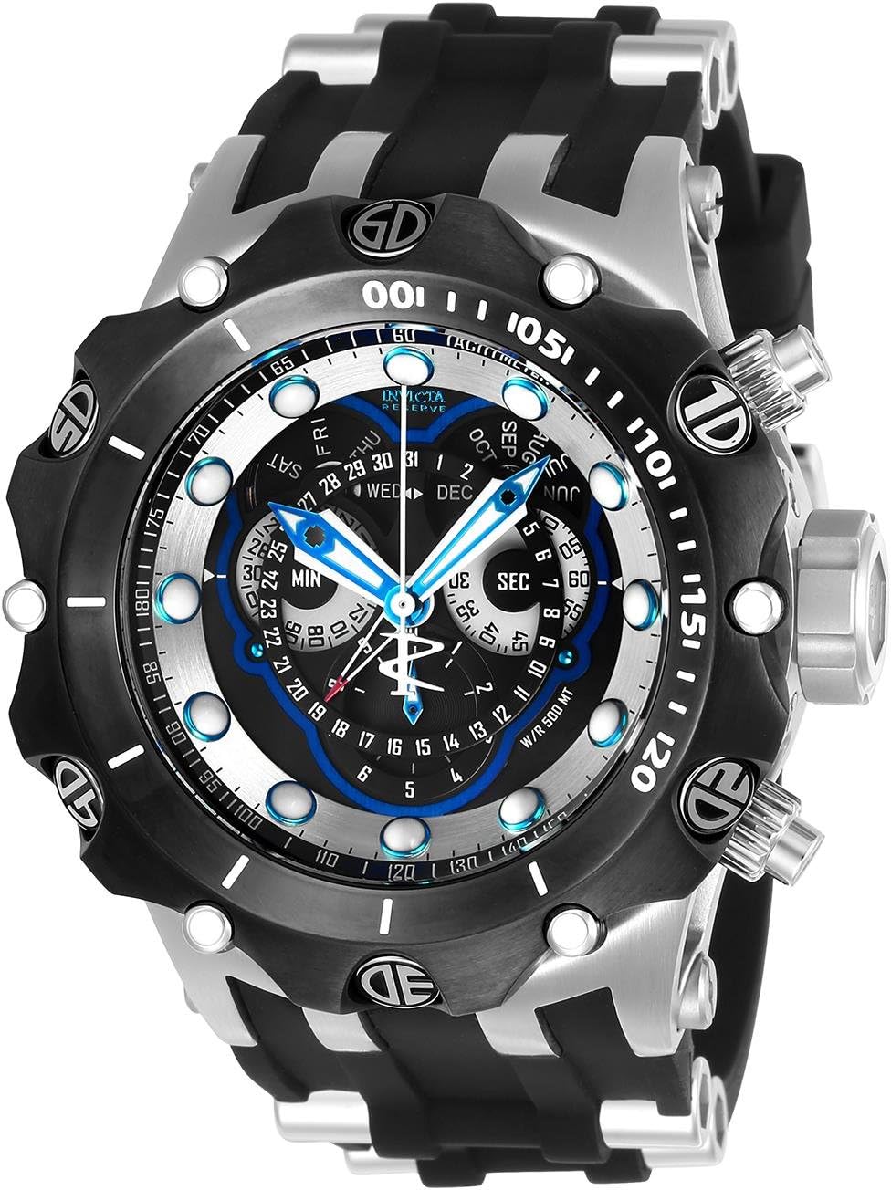 Invicta Men's 22936 Venom Quartz Multifunction Black Dial Watch