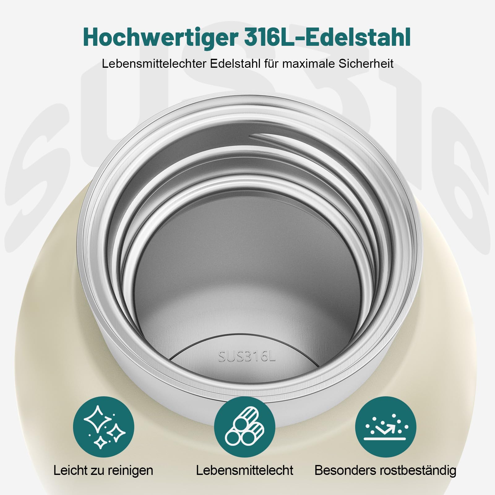 Flaschenwärmer Baby Unterwegs: schnell erwärmen | Akku mit langer Akkulaufzeit 18000 mAh, Kabellos Tragbarer, für Muttermilch & Wasser, für Reisen & nachts, 500ml Kapazität