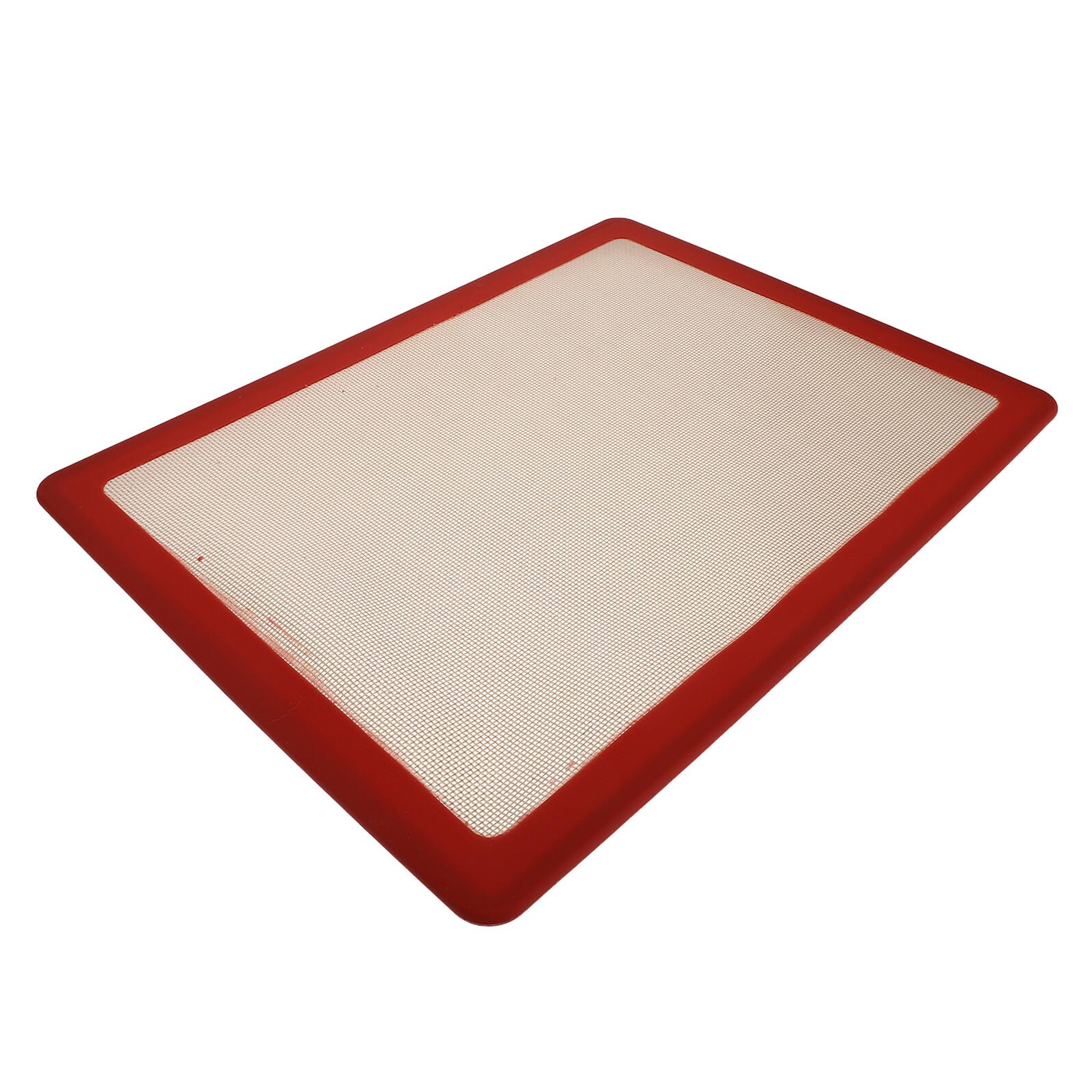 Tapis de Four en Silicone Rouge, Antiadhésif, Réutilisable, Épais