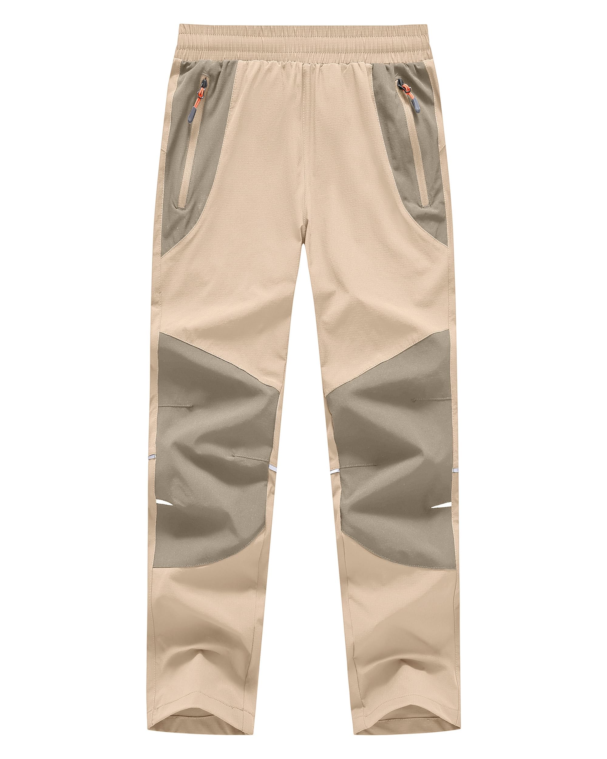 Buyboxs Wanderhose Kinder Sommer Wasserdicht Outdoorhose Jungen Arbeitshose Mädchen Trekkinghose mit Gummibund