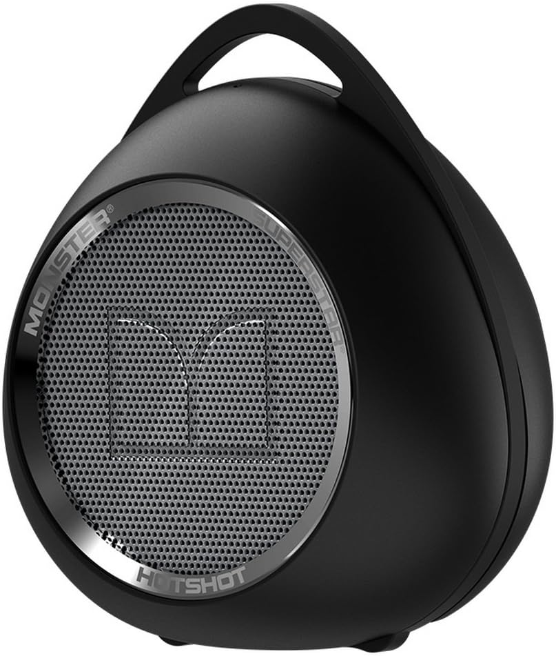 SuperStar HotShot Portable Bluetooth Speaker - Black with Black Platinum