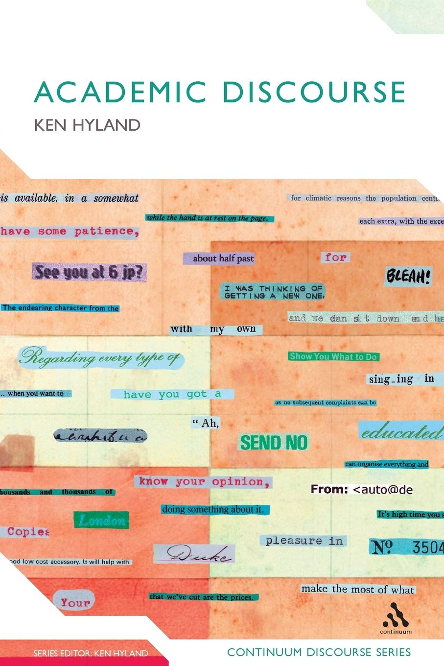Academic Discourse: English In A Global Context: 7 (Continuum Discourse)
