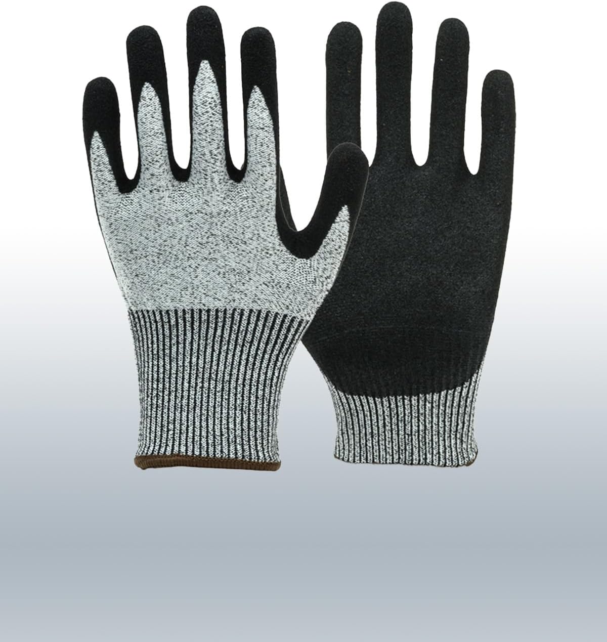 Fishing Gloves Safety Work Gloves with Palm Nitrile Coated,Home Improvement,Garden Sturdy and Durable