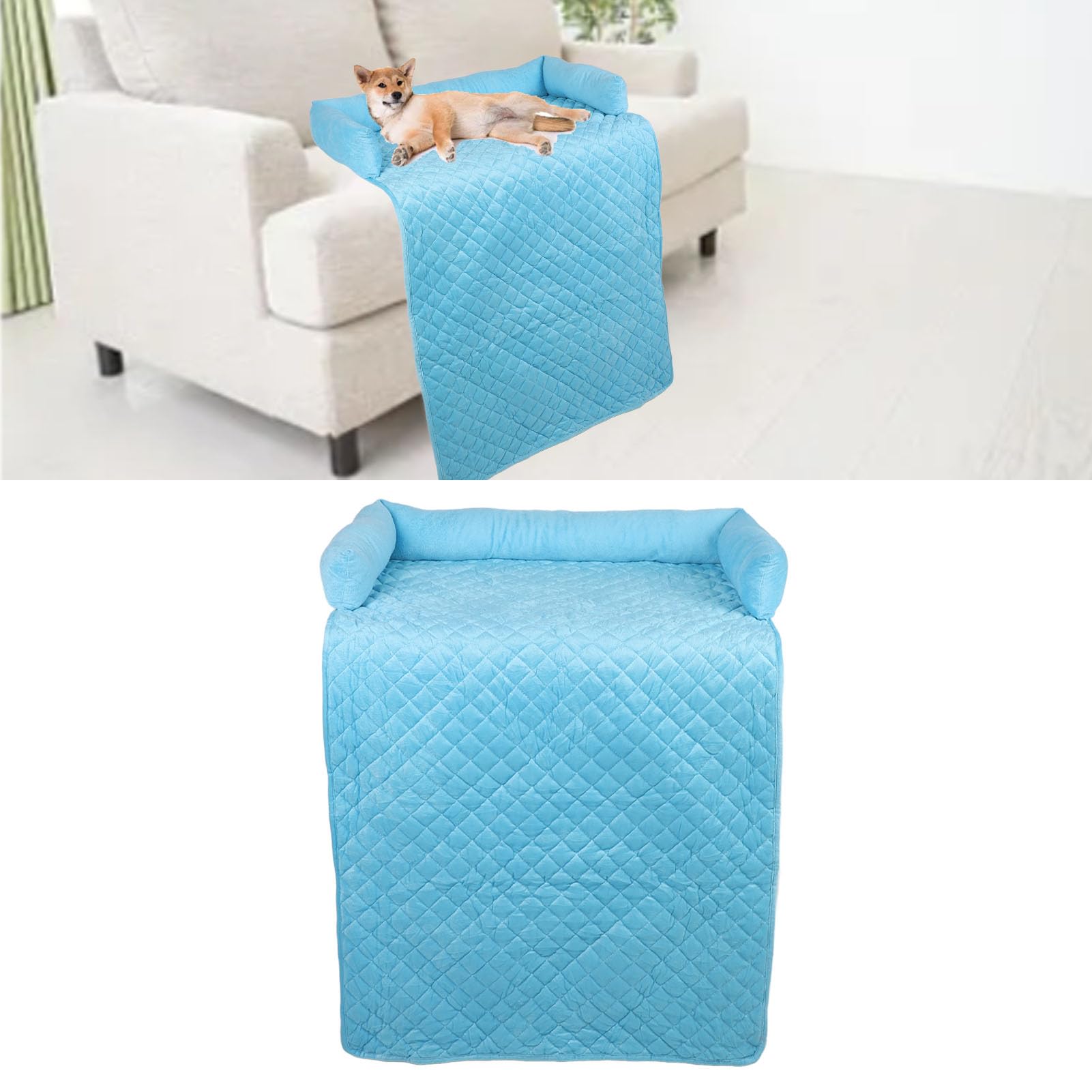Ejoyous Cozy Dog Sofa Bed, Waterproof Pet Furniture Protector, Slip Proof Sofa Bed Cover - Image 4
