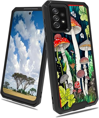Para Samsung A53 Caja Del Teléfono 2 En 1 Doble Capa De PC Duro TPU Suave A Prueba De Choques Funda Protectora De Teléfono Para Samsung Galaxy A53