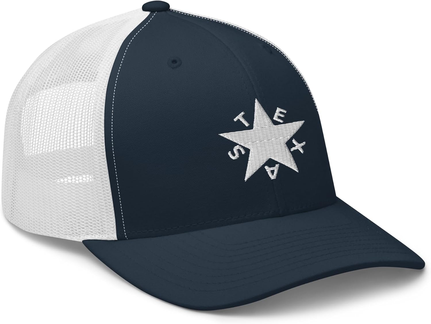 Texas Zavala Star Mesh Snapback Premium Adult Retro Trucker Cap Hat 6606