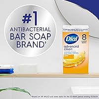 Vista 2 de Dial Barra de jabón desodorante antibacteriano, Advanced Clean Gold, 4 onzas, 32 barras, protección contra olores durante todo el día, probado por