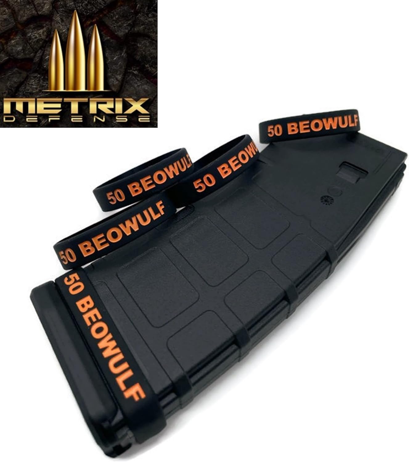 50 Beowulf MAG ID Band Washable & Durable (Pack of 3, 5 or 10)