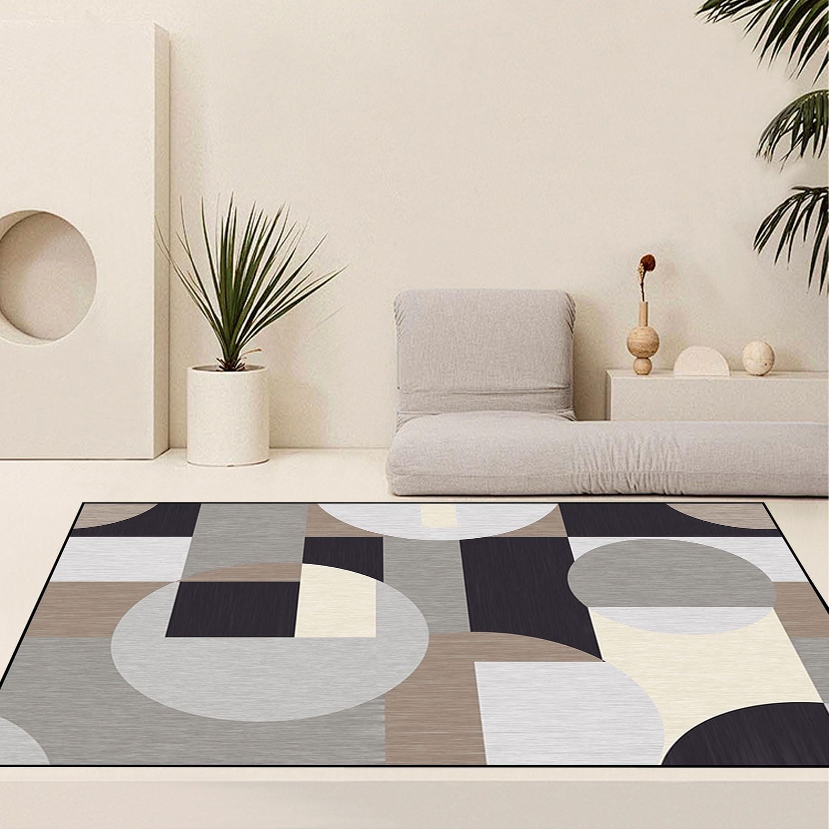 Dywanik Dywanowy Antypoślizgowy 120 x 200 cm Antypoślizgowy Gumowy Spód Dywanik Kuchenny, Chodnik Dywanowy Do Przedpokoju Kuchnia Przedpokój Pralnia, Zmywalny, A
