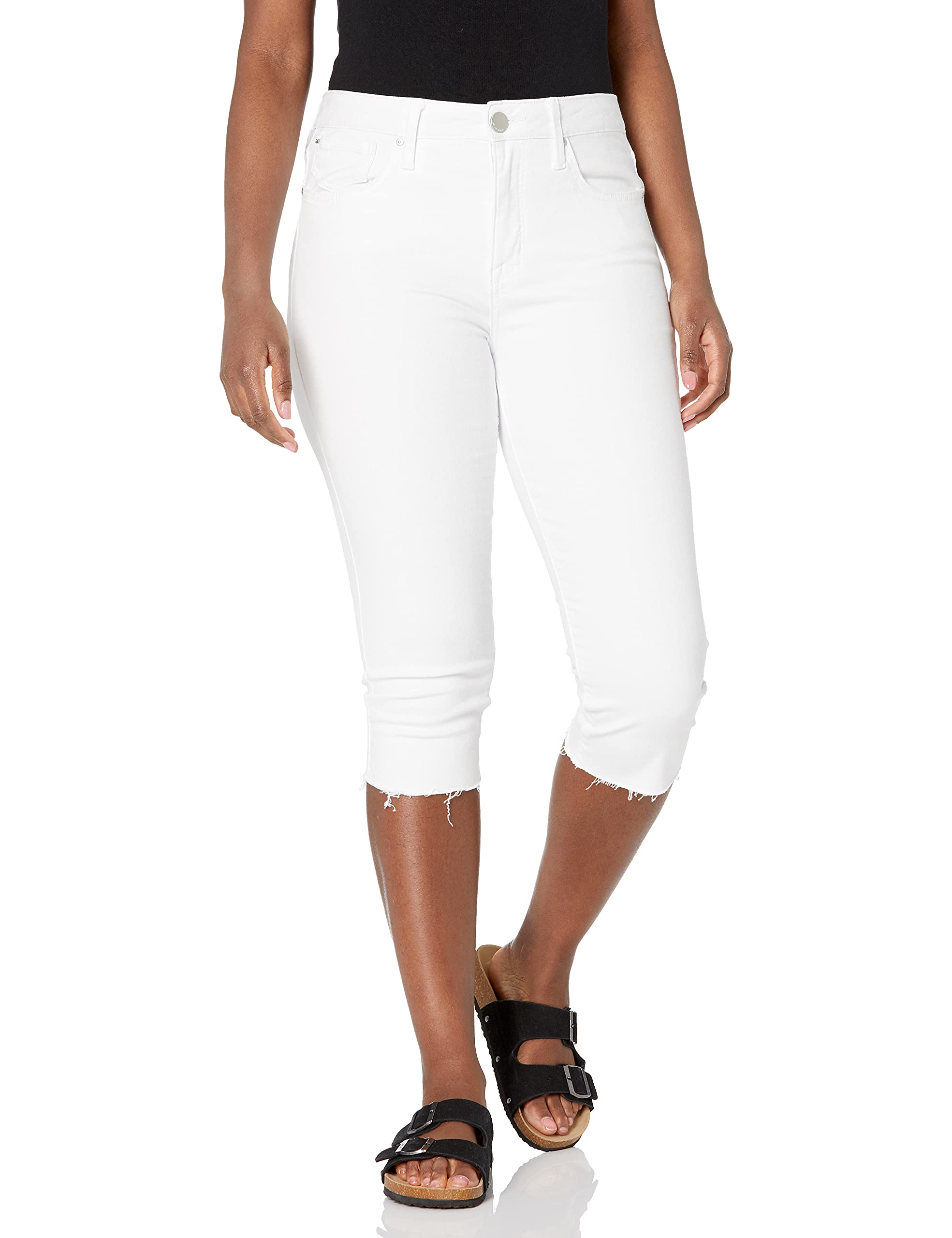 Seven7 Women's High Rise Breezy Cropped Jean