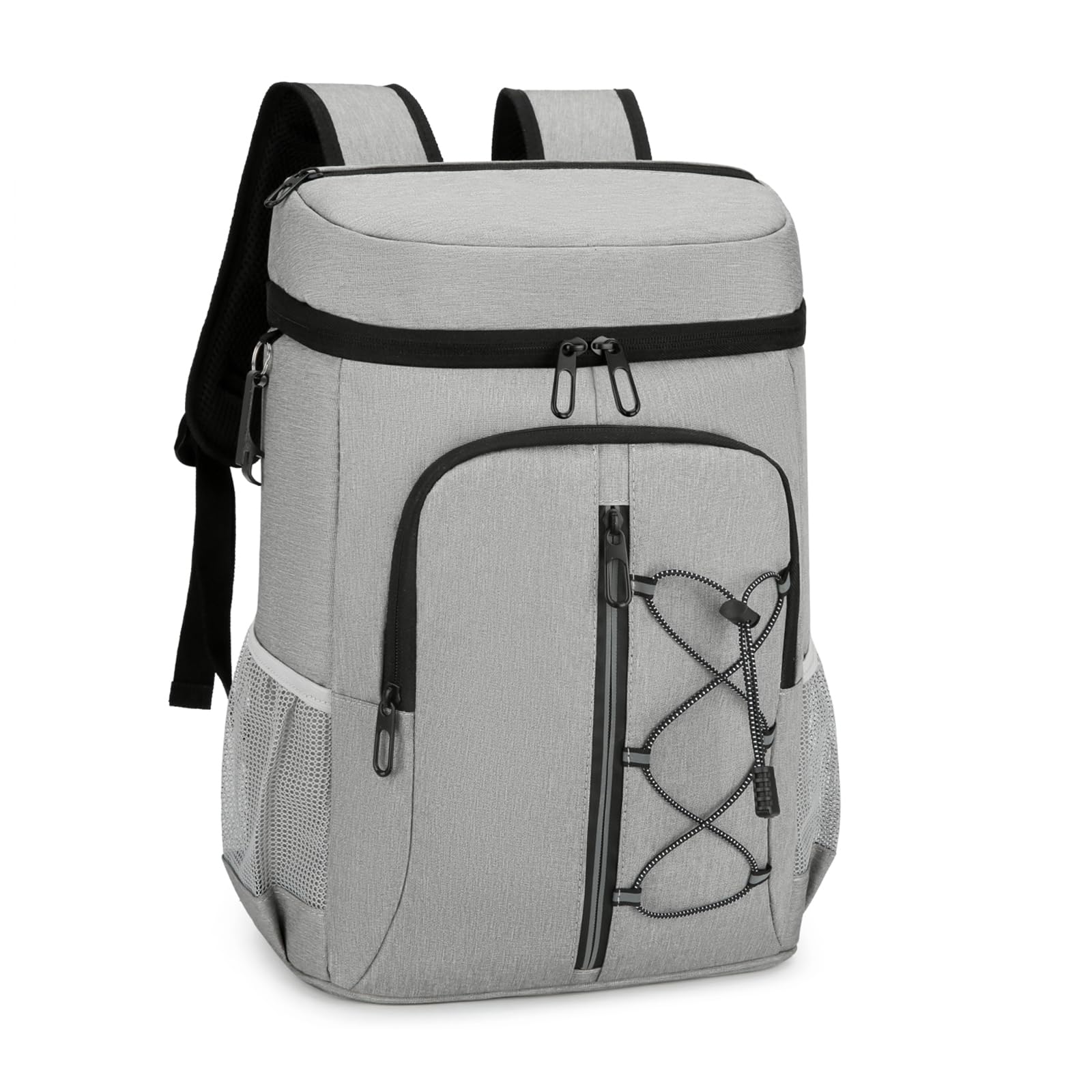 JANSBEN Kühltaschen 15 Liter Picknickrucksäcke mit Flaschenöffner Picknickkorb Wasserdicht Kühlrucksack Isoliertasche Thermotasche Lunchtasche für Arbeit,Ausflug, Picknic, BBQ,Camping, Schule, Strand