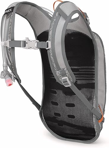 Miniatura 7 de Osprey Moki 3L Mochila de ciclismo para niños con depósito hidráulico, Estampado De Dino Hambriento, 40L US