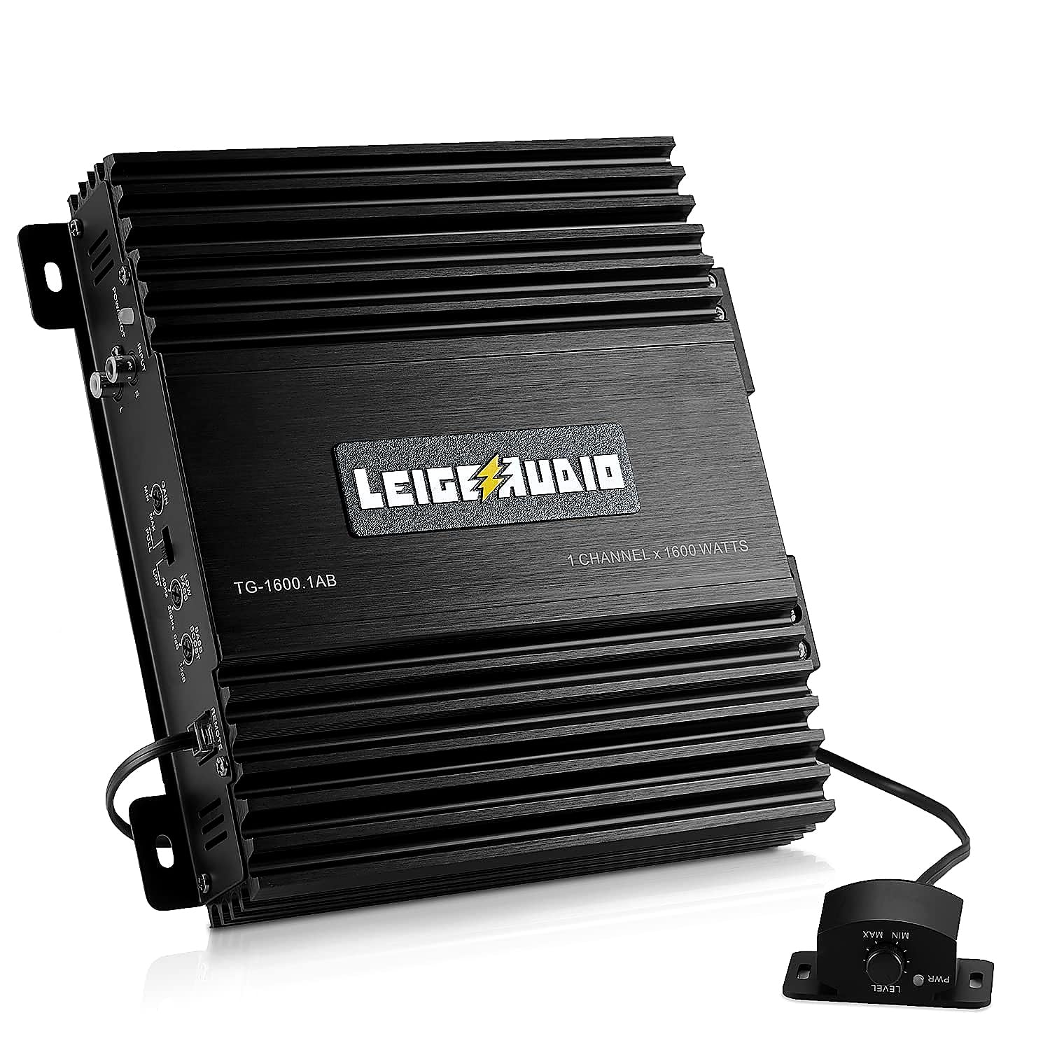 Wzmacniacz monoblokowy 1600 W, klasa A/B, zdalne sterowanie subwooferem, zasilacz Mosfet, wzmacniacze subwoofera do samochodowych głośników audio
