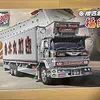 アオシマ バリューデコトラEXシリーズ 椎名急送 福助+由加丸船団 ステッカー Amazon.co.jp: アオシマ 132 バリューデコトラ 椎名急送 福助