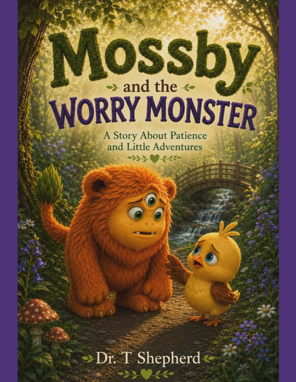 Mossby and the Worry Monster: Little Forest Hearts Series