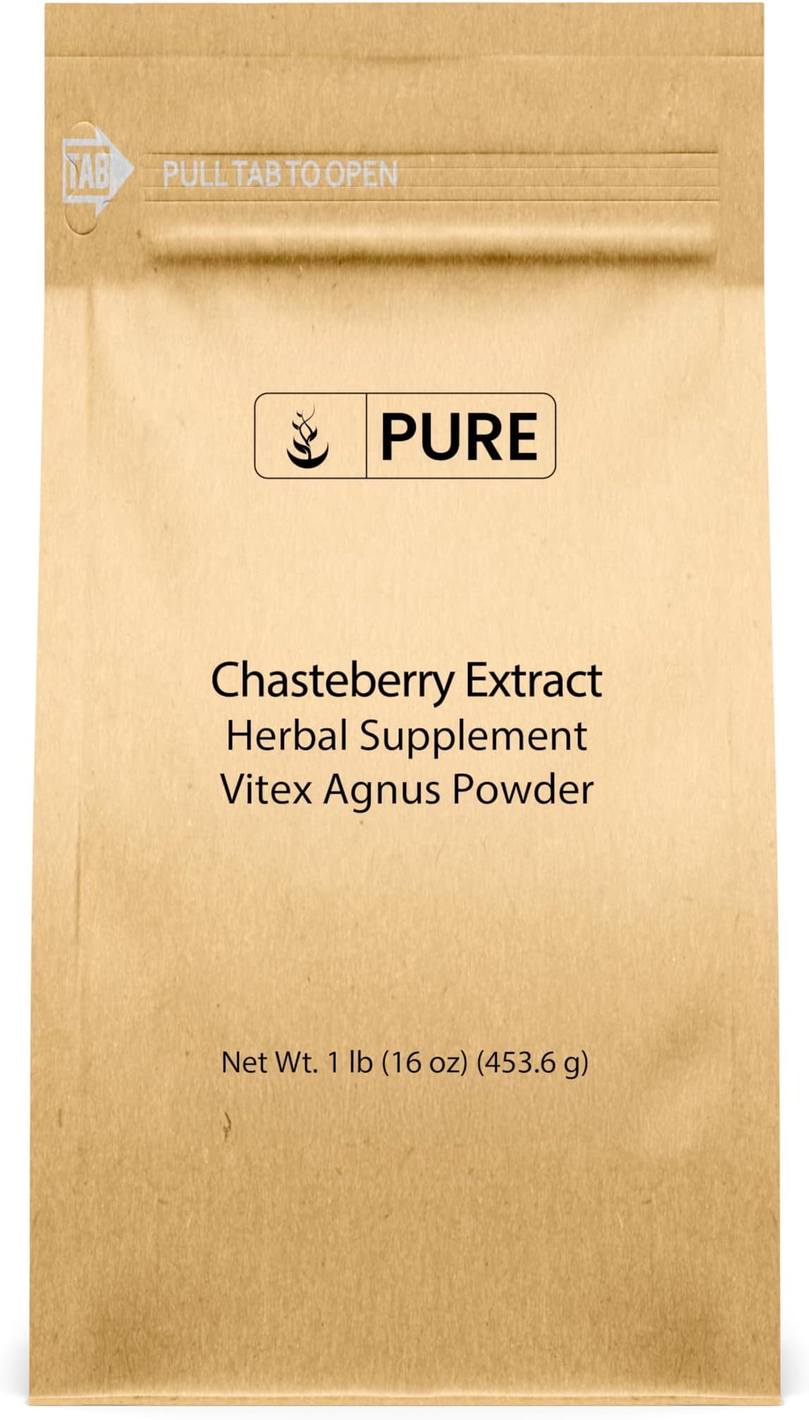 PURE ORIGINAL INGREDIENTS Chasteberry Extract