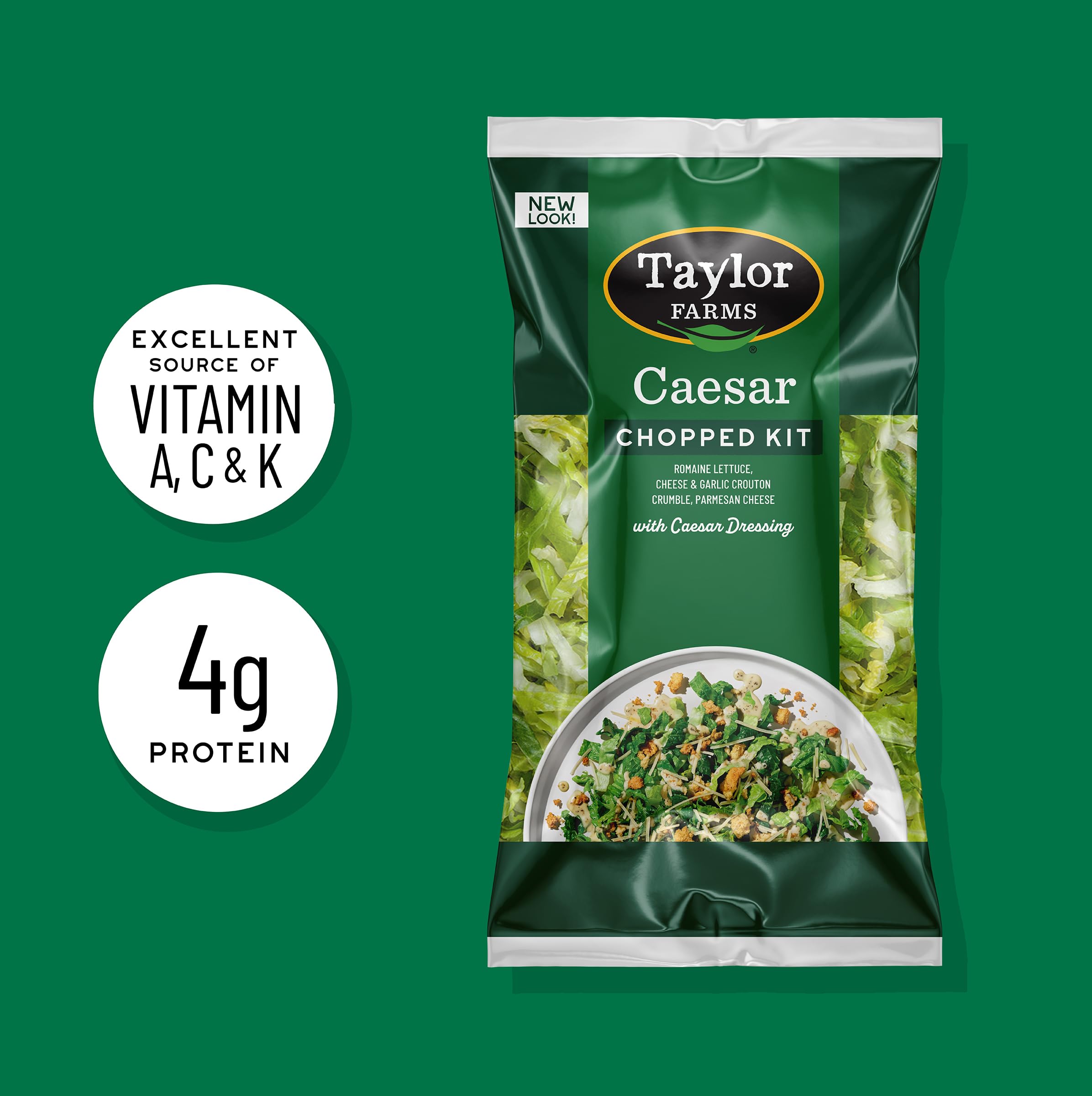 Taylor Farms Caesar Chopped Salad Kit 11 15oz — view 6