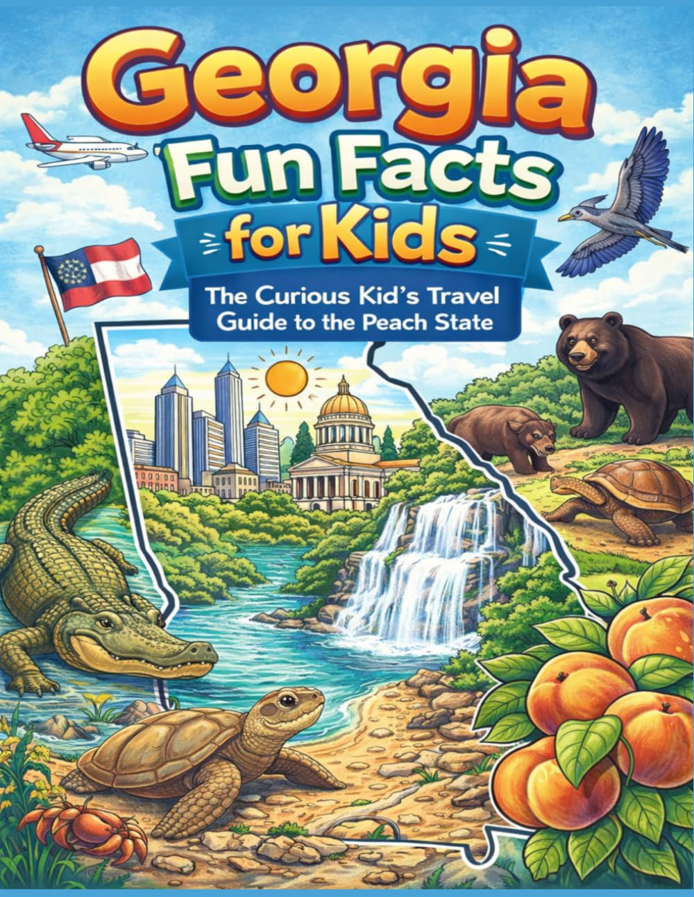 Georgia Fun Facts for Kids: The Curious Kid’s Travel Guide to the Peach State (The 50 States Fun Facts for Kids Series)