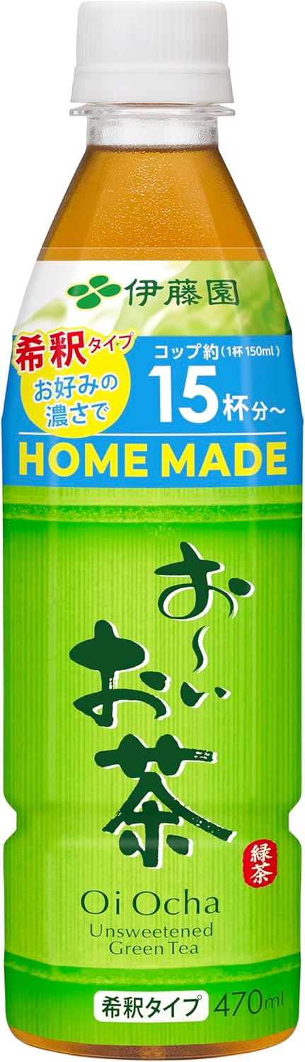 伊藤園 おーいお茶 HOME MADE 緑茶 希釈タイプ 470ml ペットボトル
