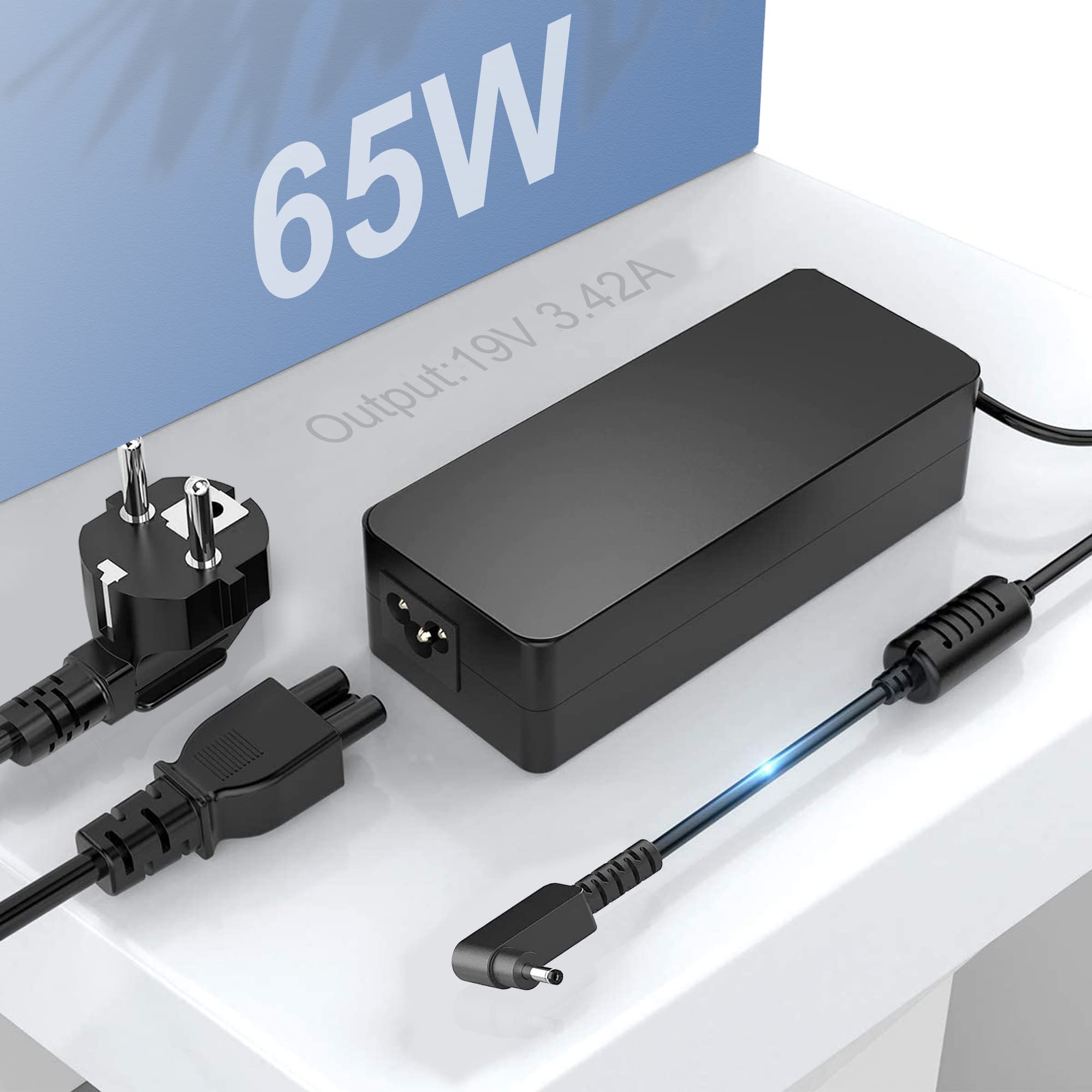 Caricabatterie 45W Per Acer Chromebook | 19V 2.1A | Modelli CB3-111, CB3-131, R11, N15Q9