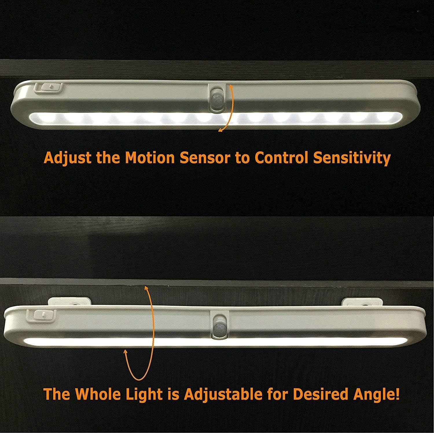 Adjusting motion sensor sensitivity on BLS T01L LED Closet Light
