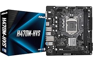 H470M-HVS DDR4: Empower Your 10th Gen Intel Rig