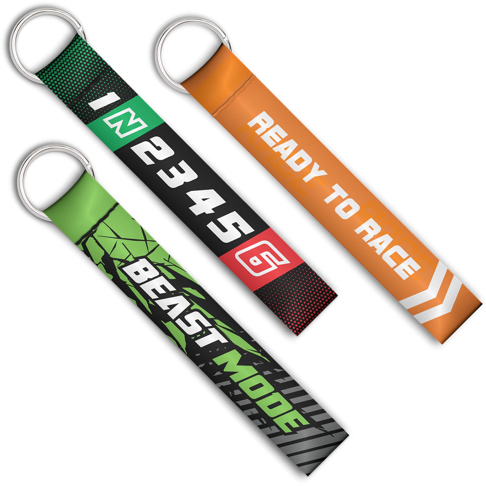MOTOPULSE Ready To Race| keychain for bikes | 3 NEW Premium Keychains | key chain for car.
