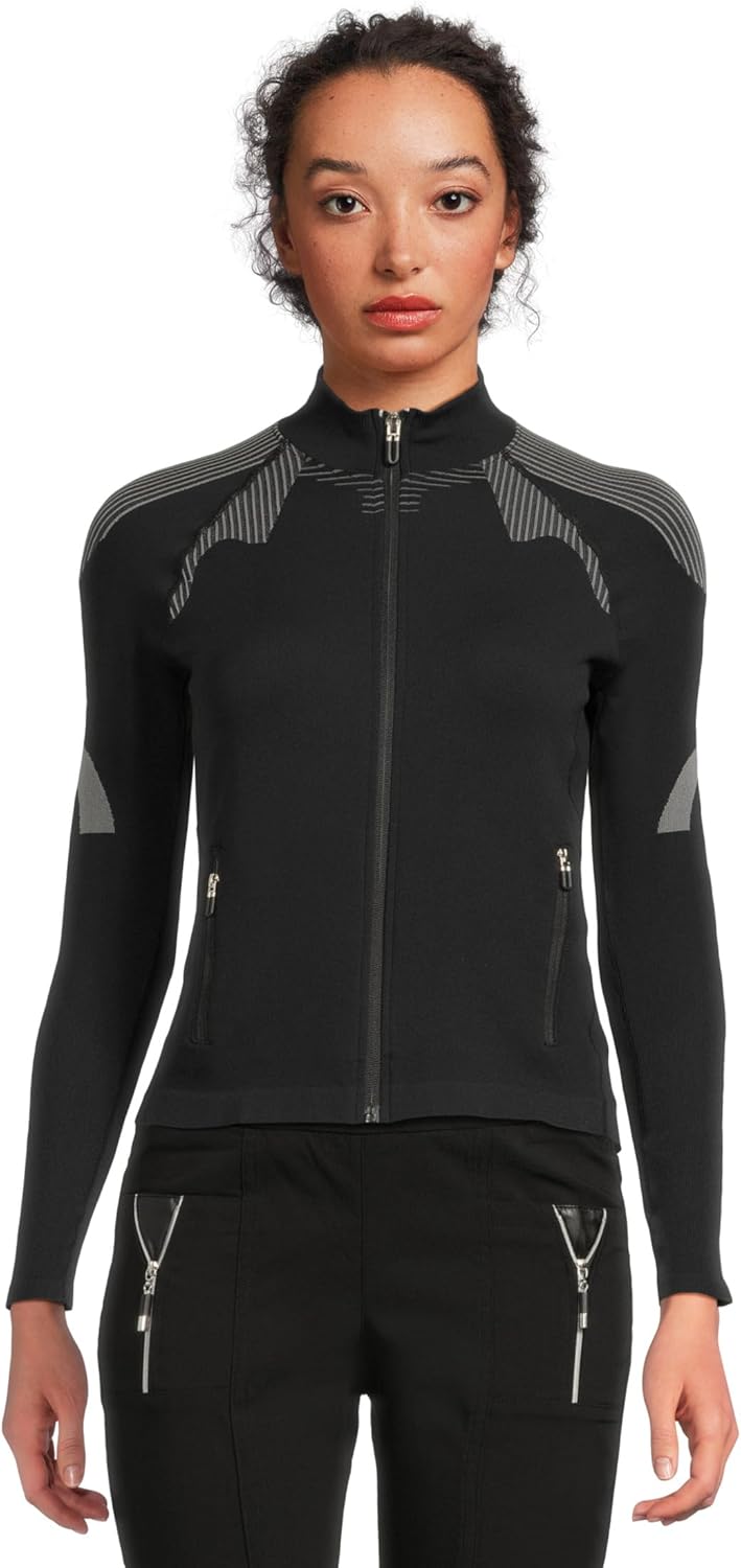 Jamie Sadock Women's Lightweight Full Zip Sweater Jacket