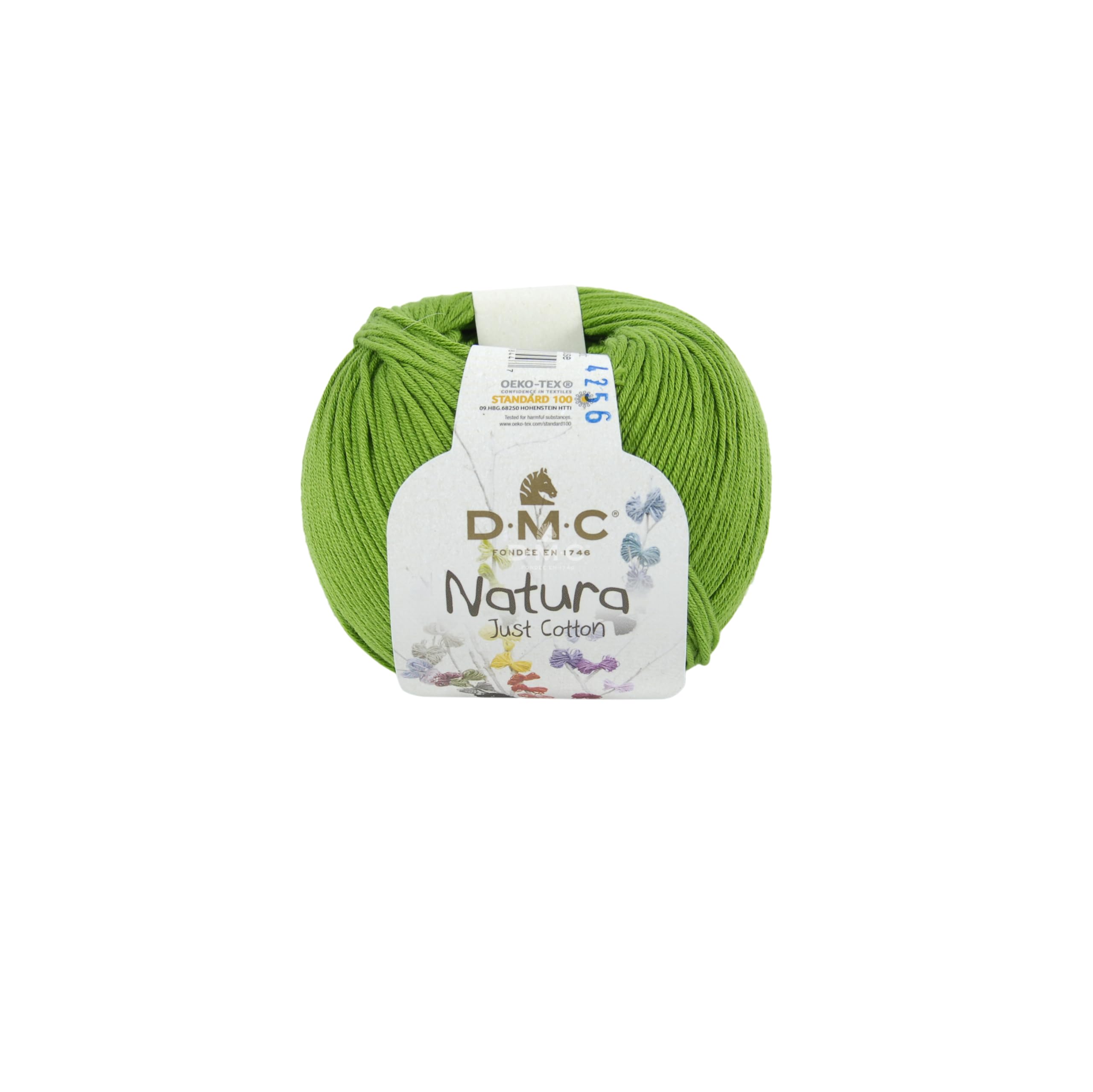 DMC Natura Yarn, 100% Cotton, Chartreuse (N48), 50g
