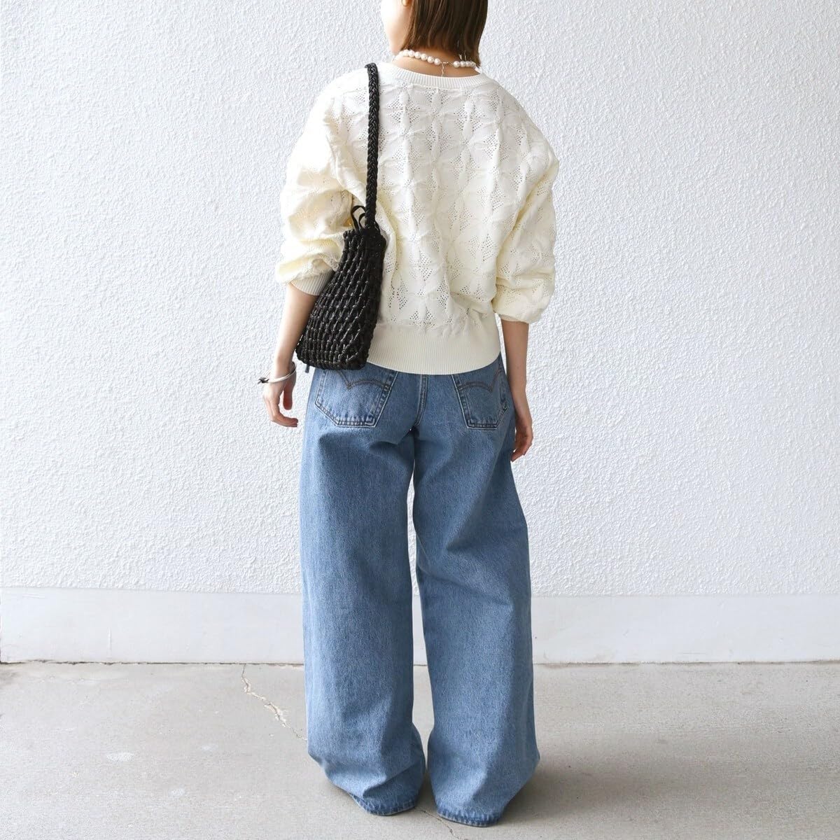 [シップス] 一部追加予約》【WEB限定】〈洗濯機可能〉2WAY フラワー ジャカード ハーフ ジップ プルオー