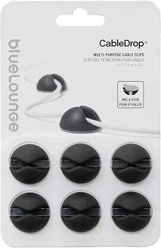 Bluelounge CableDrop, Black