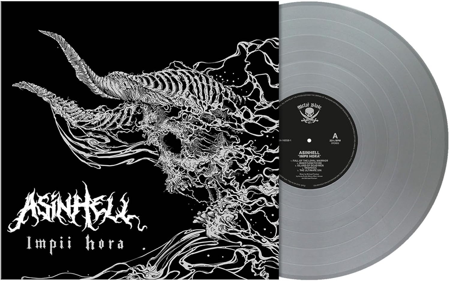 IMPII HORA (SILVER VINYL) por Asinhell — capa do álbum
